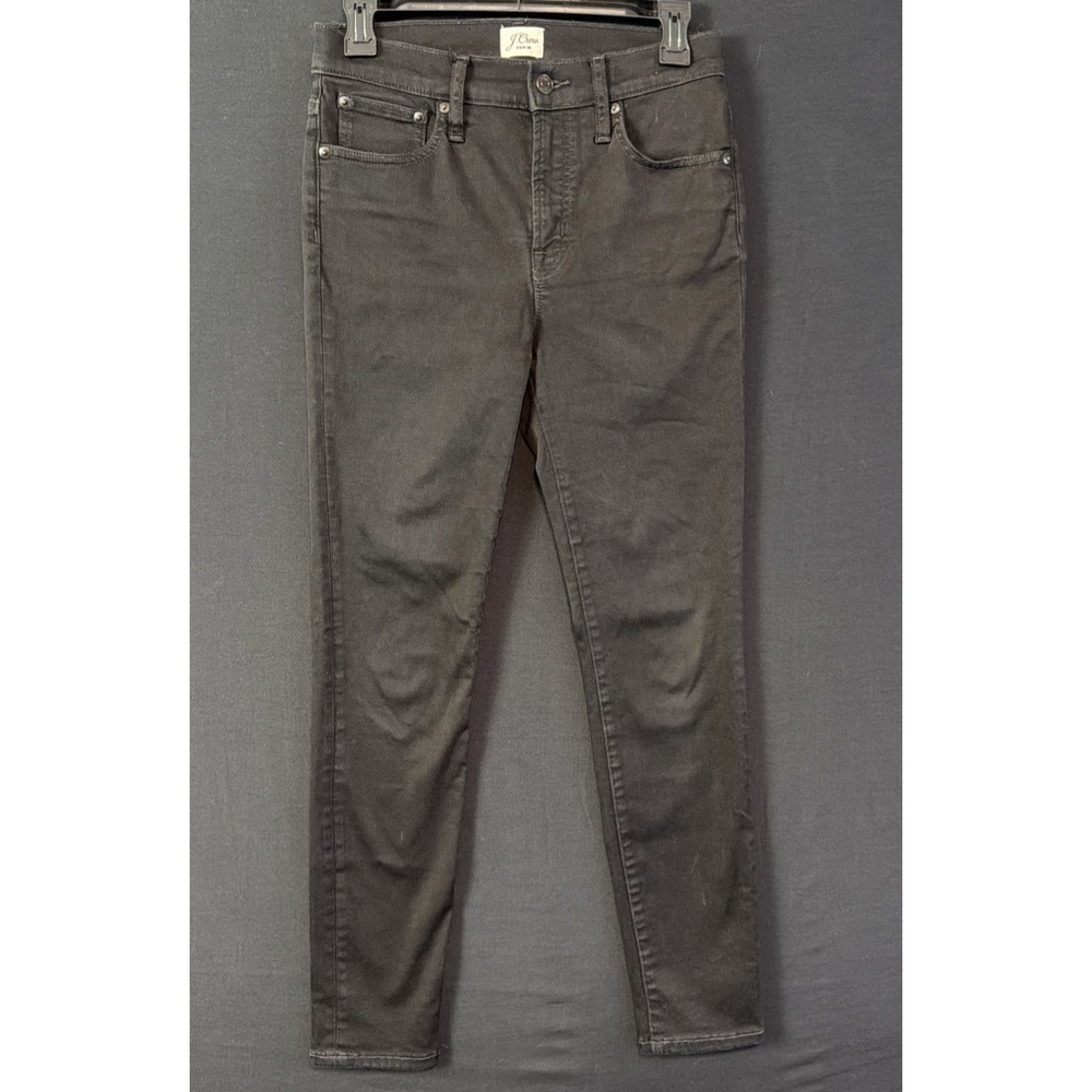 J CREW Skinny Jeans Women 27 LOT OF 3 - 1)Black 1)Blue 1)White 9" Rise Toothpick - Picture 15 of 16